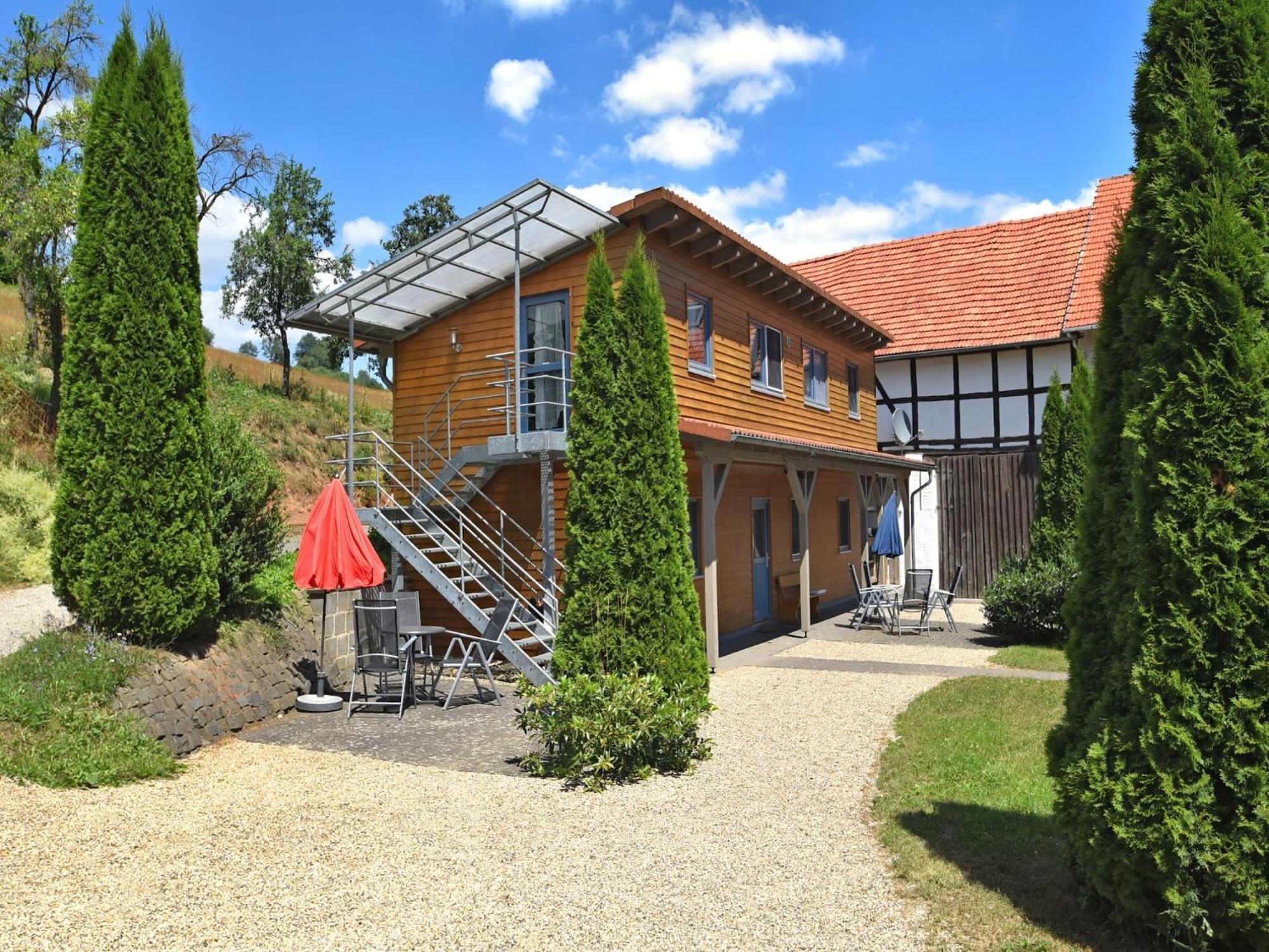 Charming Apartment With Private Terrace Bad Wildungen Extérieur photo